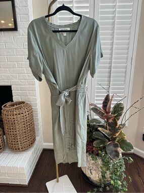 Anthropologie Cloth & Stone Liv Tie-Front Dress